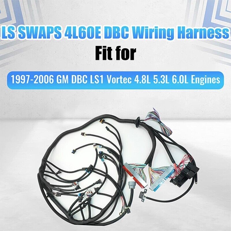 LS 4L60E Stand Alone Harness For 1997-06 LS SWAP 4.8 5.3 6.0 Drive by Cable DBC
