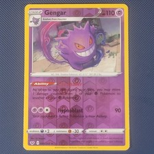 Gengar 85/202 - Sword & Shield - Rare Reverse Holo Pokemon Card - MP on eBay