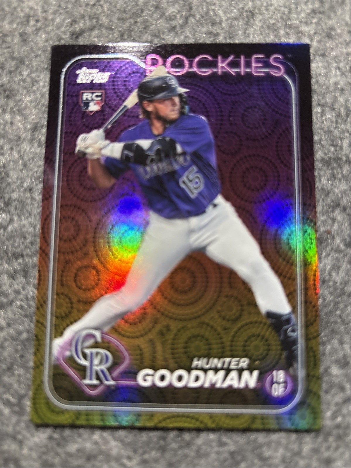 2024 Topps Series 2 - Hunter Goodman #432 Holiday (RC)