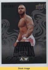 2024 Upper Deck Allure AEW Black Rainbow Austin Gunn #8 READ 2zq