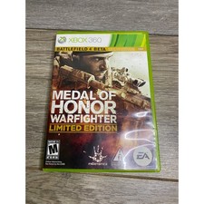 Medal of Honor Warfighter Limited Edition Xbox 360 Case and Inserts Only No Disc