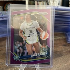 2025 Panini Prizm WNBA Haley Jones Purple Prizm /149