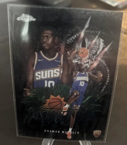 2025 Topps Chrome Khaman Maluach Refractors (RAW)