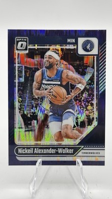 2024-25 Panini Donruss Optic - Nickeil Alexander-Walker #4 Purple Shock Prizm