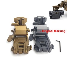 Metal Low Profile Flip-up Helmet NVG Mount/J Arm Bracket For PVS14 Night Vision