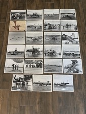 U.S. Air Force Military Black  White Photos Jets Planes Vintage 60  s Lot Of 23