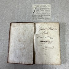 Quaker Christian Advices Meeting Of Friends Philadelphia 1808 Signed Kirkbride