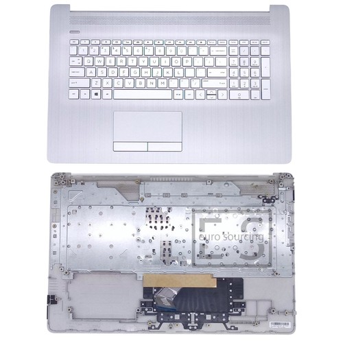 NEW REPLACEMENT PALMREST FOR HP 17-BY0010UR TOP CASE US KEYBOARD WITH TRACKPAD - Zdjęcie 3 z 6
