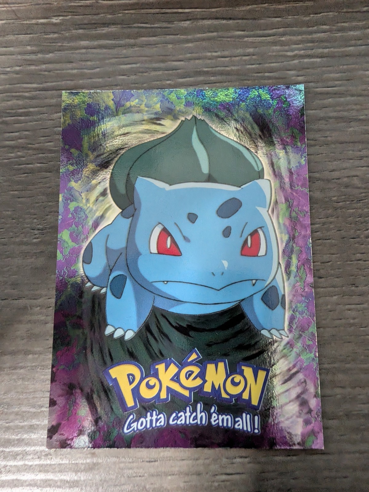 Pokemon Card - Bulbasaur #01 E1 - Pokemon the First Movie - Topps  