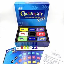 COMPATIBILITY Board Game Vintage 1996 Mattel - 100% Complete!