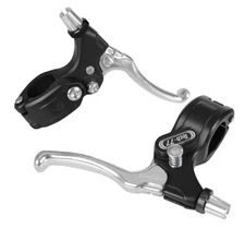 Dia-Compe Tech 77 LOCKING BMX bicycle brake levers lever set BLACK SILVER