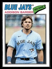 2026 Topps Heritage #370 Addison Barger