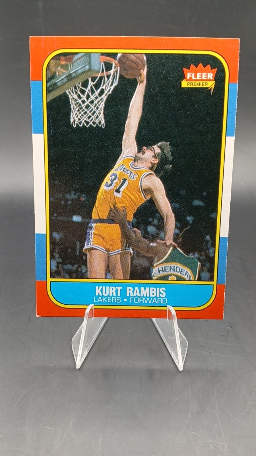 1986-87 Fleer - Kurt Rambis #89