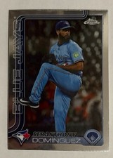 2025 Topps Chrome Update USC100 SERANTHONY DOMINGUEZ Toronto Blue Jays