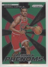 2018-19 Panini Prizm Freshman Phenoms Green Prizm Wendell Carter Jr #19 fm0