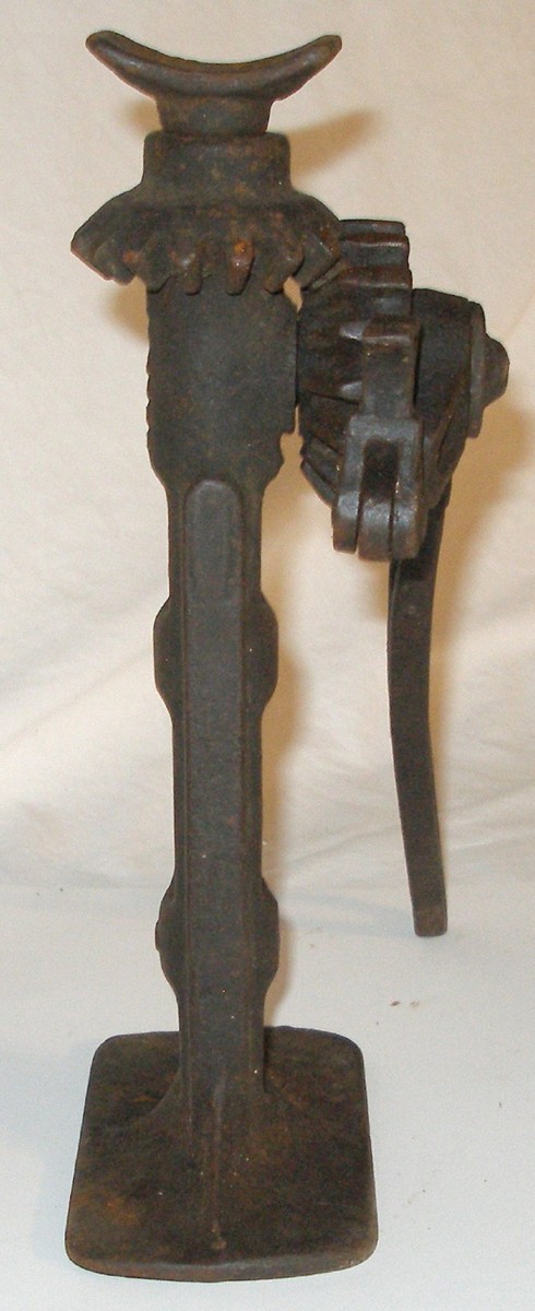 ANTIQUE GEAR SCREW CAR JACK T3390 | eBay