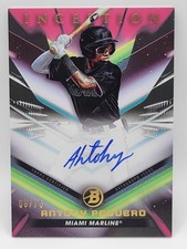 Antony Peguero 2023 Bowman Inception Auto /75 Topps Certified Autograph NM