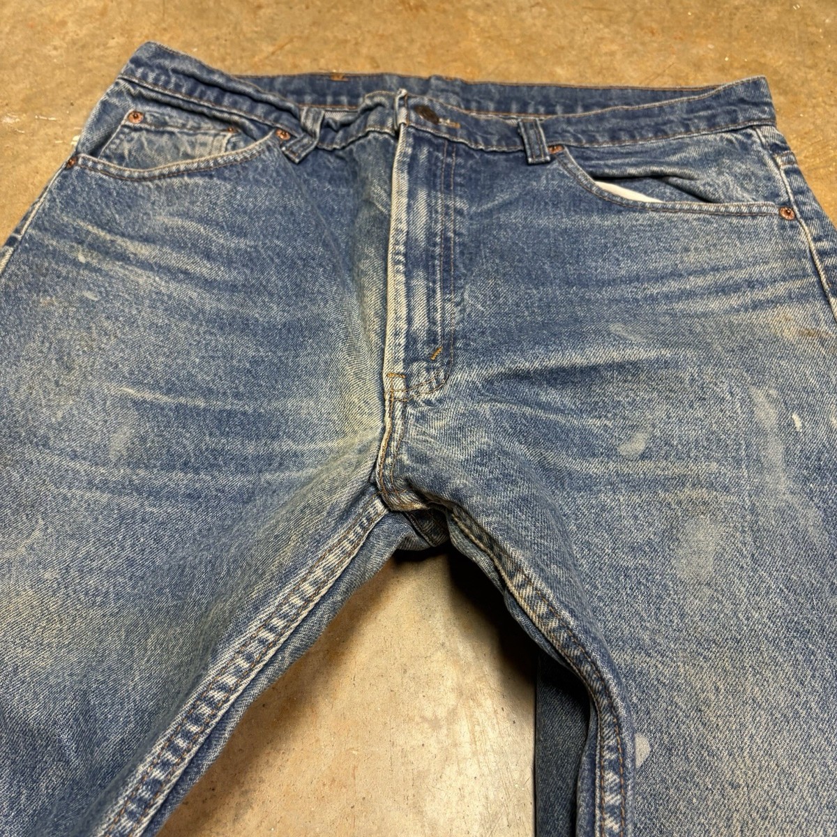 80'S　Levi's 505-0216　USA製　W38 Vintage 80's Levis 505 0216 Jeans Fits 36X31.5 Denim Indigo