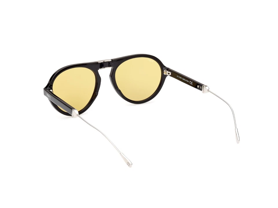 Gafas de sol Tod's TO309 01E marco de plástico aviador negro 52-19-145 Foto 4 de 4