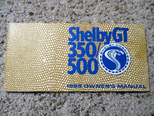 1969 Mustang Shelby Gt 350500 First Edition Printed November 1968 Mint Cond.