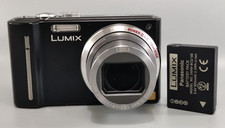 Panasonic Lumix DMC TZ8 Digital Camera Black 12x Zoom W/ Battery, Excellent But