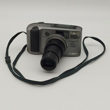 Minolta Freedom Zoom 140EX Panorama Date Point Shoot 35mm Camera W/ Batteries