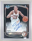 Aaliyah Crump 2025 Bowman Chrome Sapphire Black Refractor 1st RC Auto 3/10