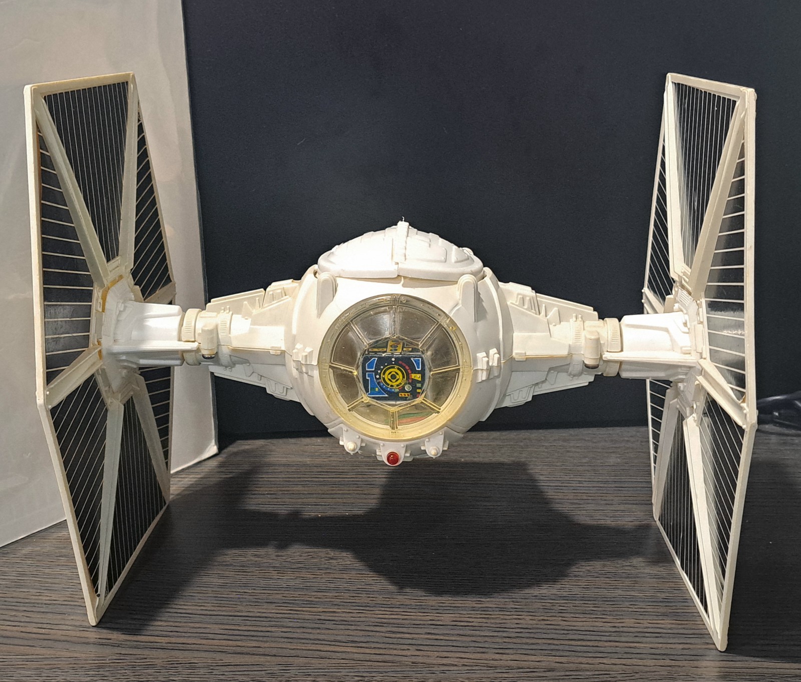Vintage 1978 Star Wars Imperial TIE Fighter Incomplete Light