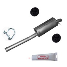 Endschalldämpfer Auspuff für Ford Tourneo Custom V362 BUS Kasten +Zubehör