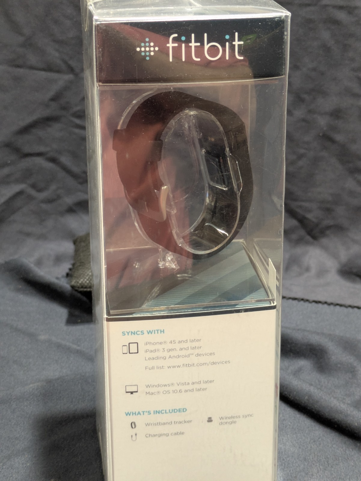 Fitbit Charge HR GPS Activity Tracker - Black, S SMALL - NEW Sealed - Thumbnail 5
