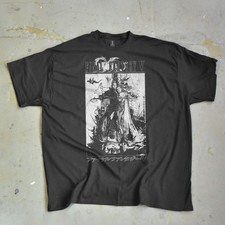 Camiseta Final Fantasy V Amano - Camisa Anime - Camisa Retro Grande - RPG Estética