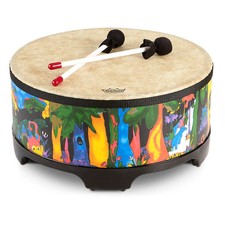 Remo Kid's Percussion Rain Forest Gathering Drum 8 x 16 in.