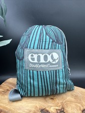 Eagles Nest Outfitters DoubleNest Hammock Lagoon/Charcoal 2 Person New
