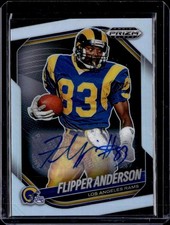 2025 Panini Prizm Black #79 Flipper Anderson Autographs Prizms Silver