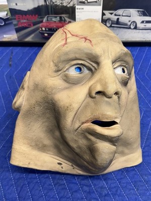 Vintage Don Post Studios 1977 PLAN 9 FROM OUTER SPACE Tor Johnson Rubber Mask