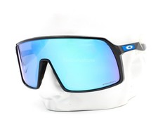 Oakley Sutro Shield Sunglasses OO9406-9037 Polished Black Prizm Sapphire w/case