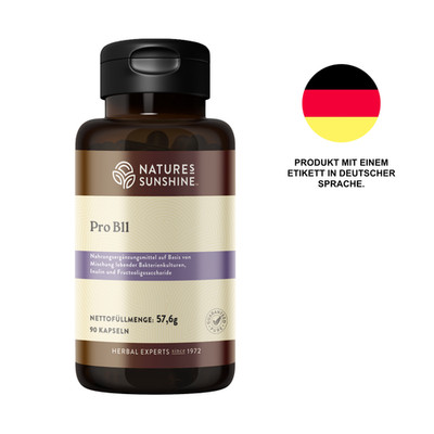 Nature's Sunshine Pro B11 90 Kapseln  11 probiotische Stämme für Ihre Darmflora