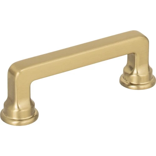 Atlas A101-WB Oskar Pull 3 Inch (c-c) - Warm Brass - Picture 1 of 2