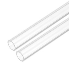 Acrylic Tube, 2 Pcs 14mm(0.55") ID x 18mm(0.71") OD 254mm(10") Length