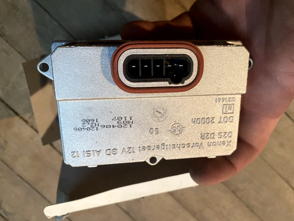 Módulo de control de xenón izquierdo/derecho BMW Z4 X5 serie 5 2002-2008 OEM NOS 63126907488 Foto 4 de 4