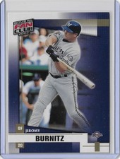 2002 Donruss - No. 187 - Jeromy Burnitz - Milwaukee Brewers - Fan Club