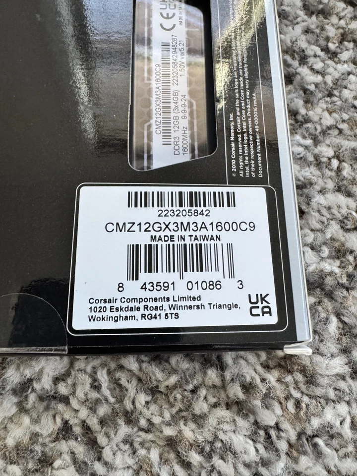 Corsair Vengeance® — 12GB Triple Channel DDR3 Memory Kit - CMZ12GX3M3A1600C9 - Image 3 of 4