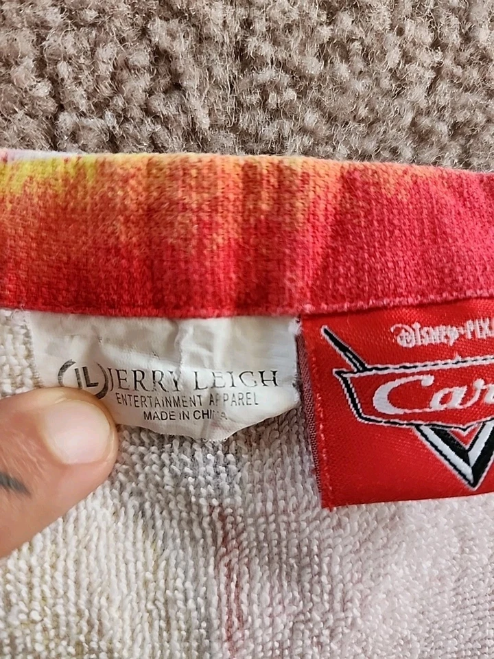 Винтажное полотенце дебютанта Disney Pixar Cars Lightning Mcqueen Hotshot - Изображение 3 из 4