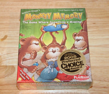 Monkey Memory The Game Where Something's Missing! Board Game 2005
