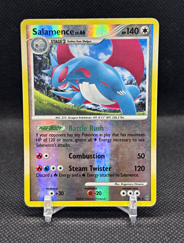 Salamence 24/100 Stormfront  Reverse Holo Rare