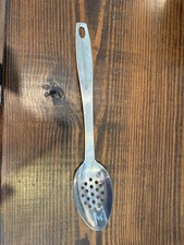 Oneida 18/8 Stainless Steel Slotted Spoon 12  Serving Spoon Perforated
