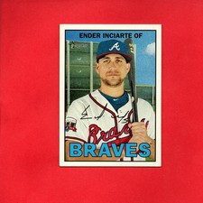 2016 Topps Heritage #394 Ender Inciarte