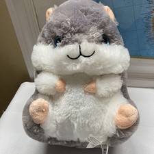 Big Gray Hamster Soft Plushie Plush Stuffed Toy - 20  Brand new with tags