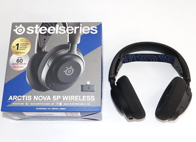 Steelseries Arctis Nova 5P Wireless Headset Kopfhörer Schwarz - B-Ware
