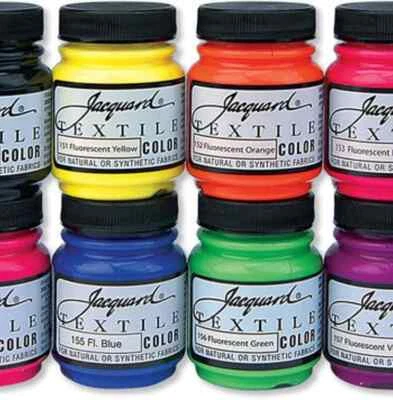 Jacquard Professional Textile Paints - Natural or Synthetic Fabrics - 40 Colors - image 1 of 3
